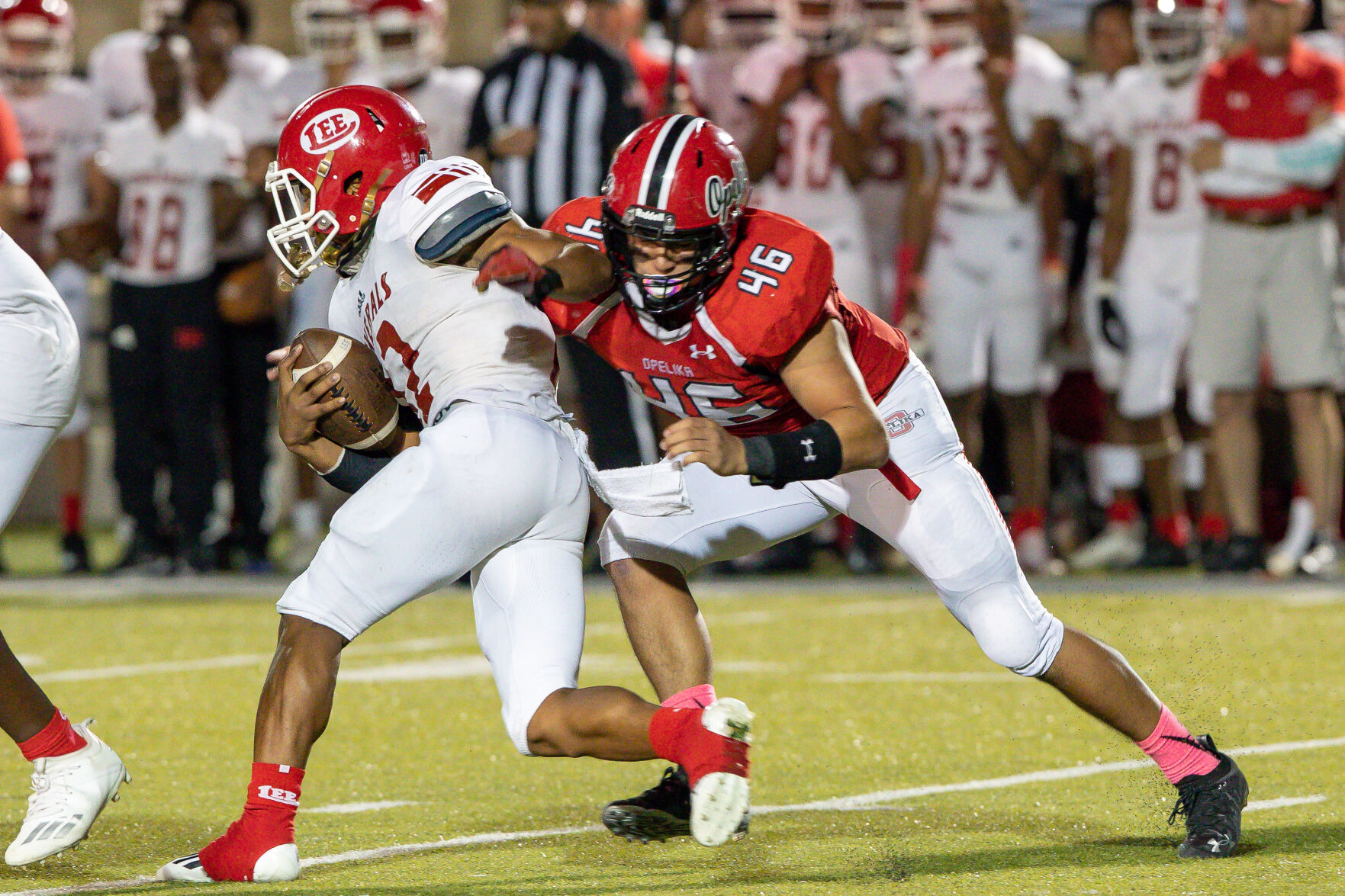 Lee-Montgomery vs Opelika high school football - 2021
